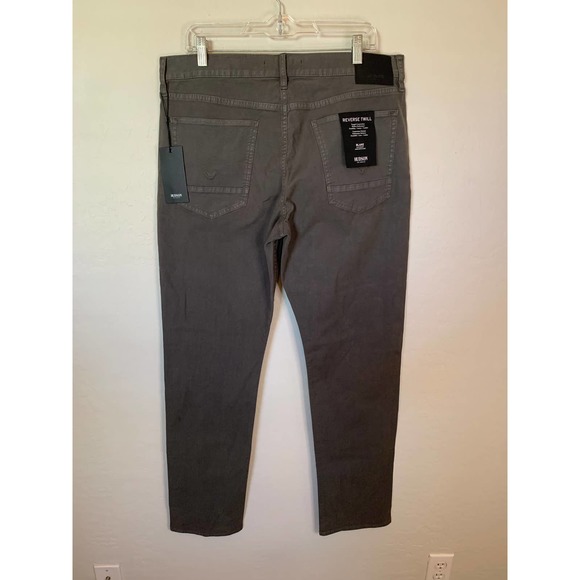 Hudson | NEW Slate Grey Blake Slim Straight Jean Size 36 - Picture 3 of 10